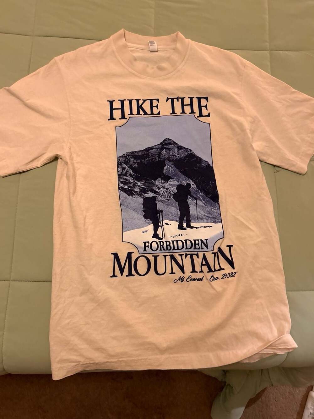 Mt. Everest Hike Graphic T-Shirt Los Angeles Apparel